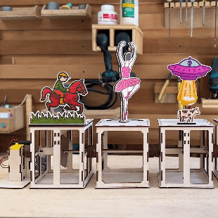 Modular mechanism toys-a-motor frame - Noviceworkshop - 002