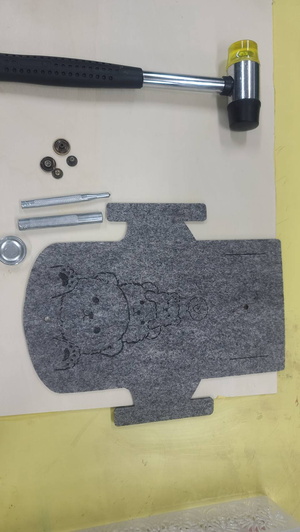 Non-woven rectangular card holder (coin purse) Non-woven rectangular card holder (coin purse) - Js小資文創 - 001