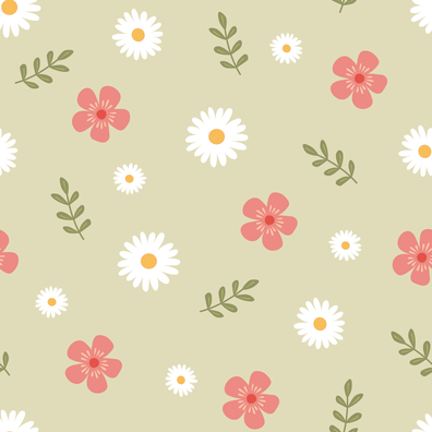Floral Pattern (JPG, PNG, SVG, AI) - FLUX Inc - 001
