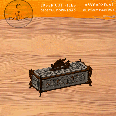 Dragon box 雷射切割文件 - SiArt - 002