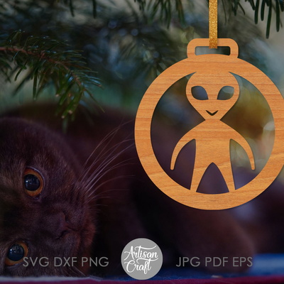 外星人裝飾品、外星人聖誕裝飾品、ufo - Artisan Craft - 004