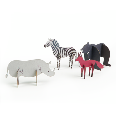 Colored 3D Animal Puzzle - FLUX Inc - 003