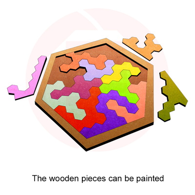 雷射切割 svg 幾何拼圖模板 蒙特梭利學校 - Daniel San - 002