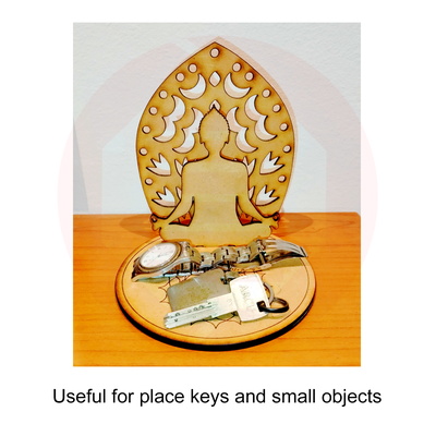 雷射切割 svg 佛東方家居裝飾模板 diy 工藝品 - Daniel San - 003
