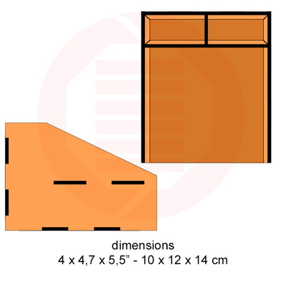 雷射切割 svg 辦公桌整理器向量模板 diy 工藝品 - Daniel San - 002