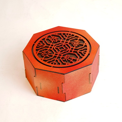 Chinese style multi compartment storage box - FLUX Inc - 003