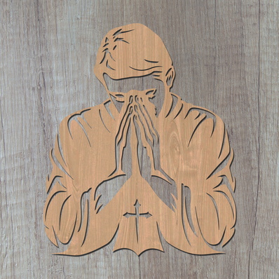 Prayer Laser SVG - HappyDesignStudio - 002