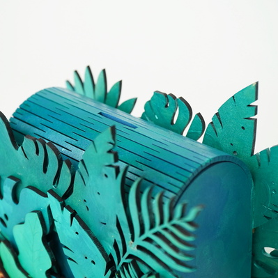 Tiger and its Forest Coin Bank - FLUX Inc - 003