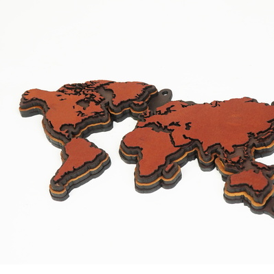 世界地圖掛畫 - FLUX Inc - 003