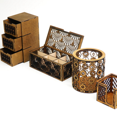 雕花收納盒四件組 - FLUX Inc - 001