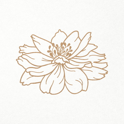 萬壽菊。波斯菊。花蕾。 svg dxf png 文件 - CraftyKittyArt - 001