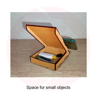 雷射切割手機支架 svg 模板 diy 工藝品 - Daniel San - 003