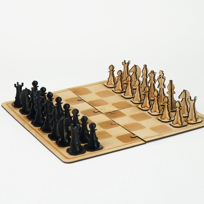 Easy to Make Chess Set - FLUX Inc - 001
