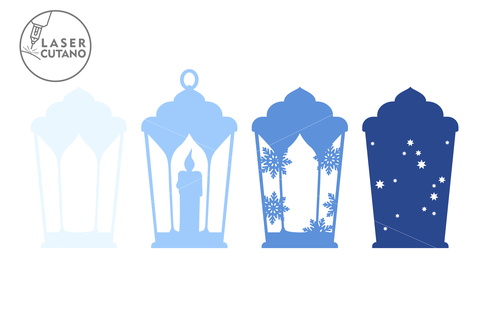 聖誕飾品套裝燈籠 聖誕飾品套裝燈籠 - LaserCutano - 002