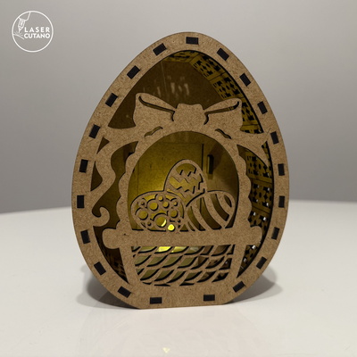Decorative Easter Egg Lantern Bundle - LaserCutano - 002