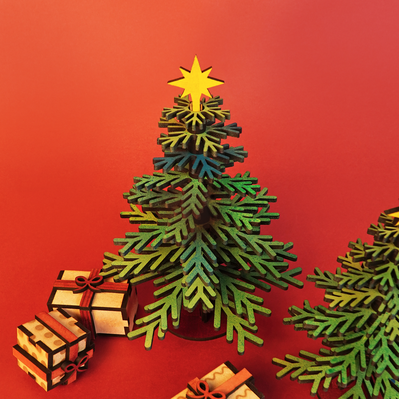 3D 聖誕樹拼圖 - FLUX Inc - 002