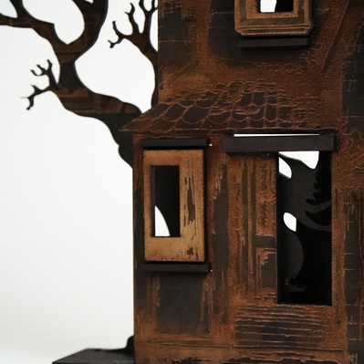 Halloween Decor - Spooky Haunted House - FLUX Inc - 002