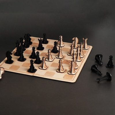 Easy to Make Chess Set - FLUX Inc - 002