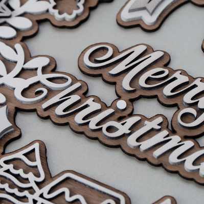 Multi-Layered Christmas Wreath - FLUX Inc - 002