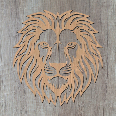 Lion Laser SVG - HappyDesignStudio - 002