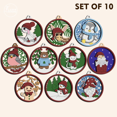 Winter Wonderland Christmas Ornaments