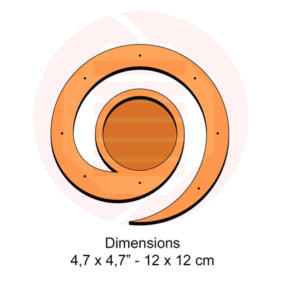 雷射切割 svg 香爐 燭台 模板 diy - Daniel San - 002