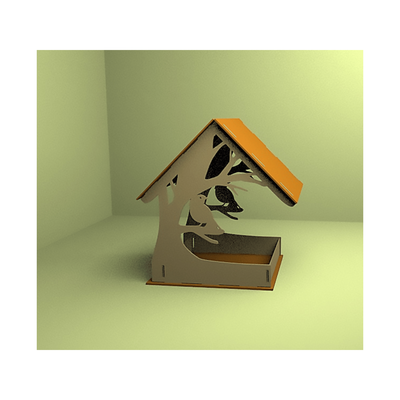 Laser cut bird feeder file bundle - JOOP digital designs - 005