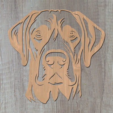 羅德西亞脊背犬 雷射 svg - HappyDesignStudio - 002