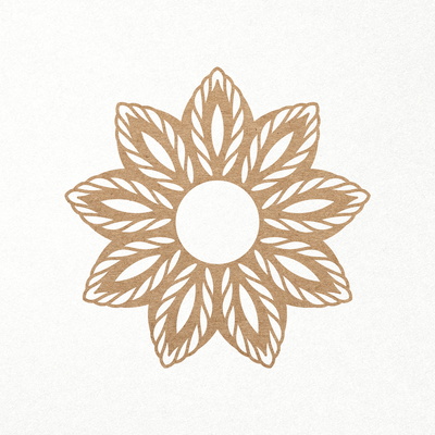 向日葵。花卉會標。花框。 svg dxf png 文件