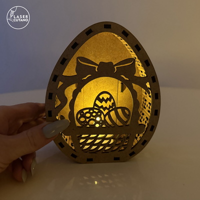 Decorative Easter Egg Lantern Bundle - LaserCutano - 003