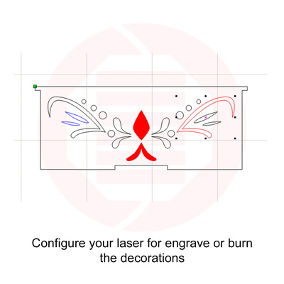 Laser cut Fountain pen case template DIY crafts gift ideas - Daniel San - 004
