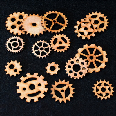 Laser cut SVG Cogwheel Mechannical gears template diy crafts - Daniel San - 003