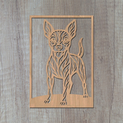 Miniature Pinscher Laser SVG, Cute Dog Laser Cut Files - HappyDesignStudio - 003