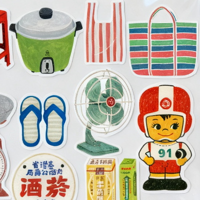 Taiwan Iconic Sticker Set