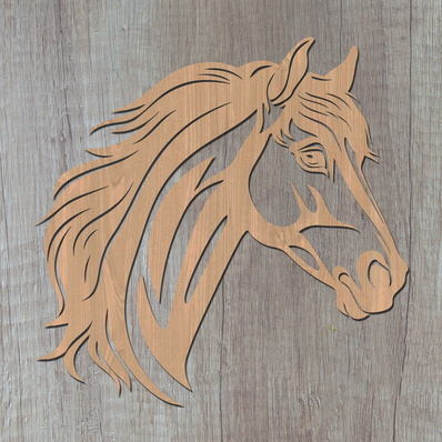 Horse Laser SVG - HappyDesignStudio - 002