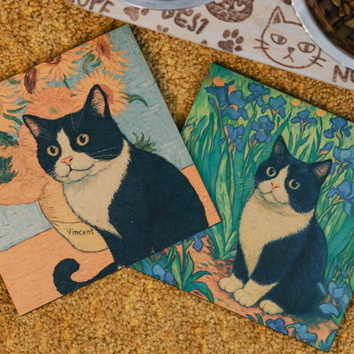 Cat Masterpiece Prints - FLUX Inc - 002