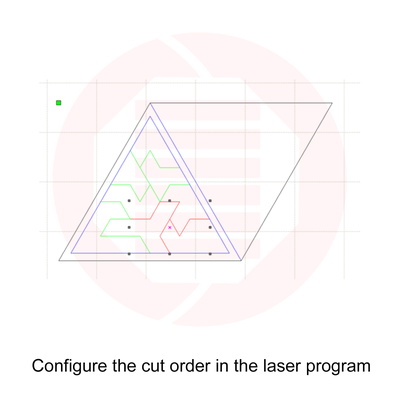 Laser cut SVG Geometric puzzles vector template mdf wood - Daniel San - 004