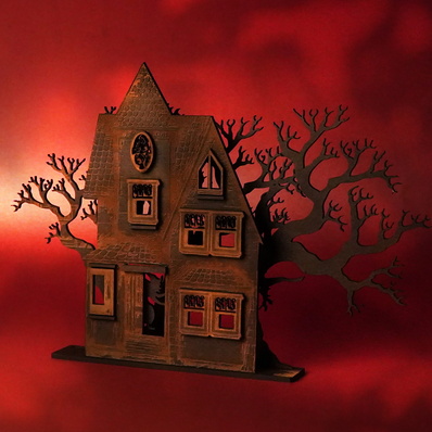 Halloween Decor - Spooky Haunted House - FLUX Inc - 004
