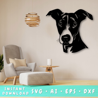 Whippet Laser SVG - HappyDesignStudio - 001