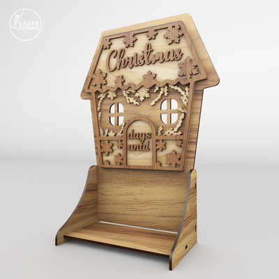 聖誕節降臨日曆 - LaserCutano - 005