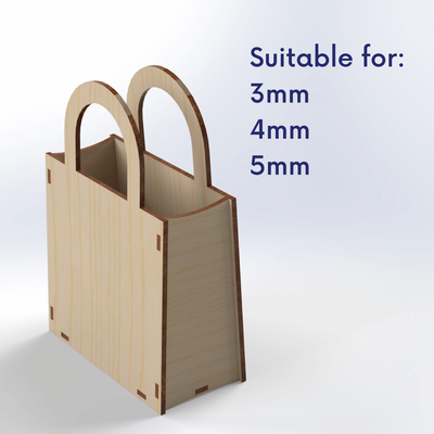 雷射切割禮品袋模板 svg - JOOP digital designs - 002