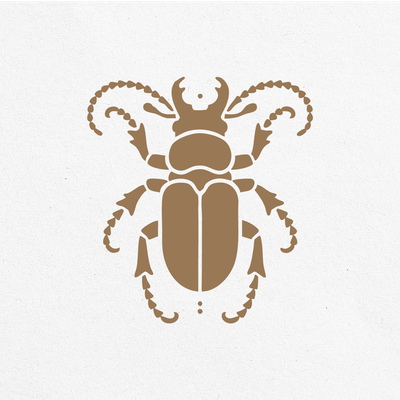 Insect pattern: beetle