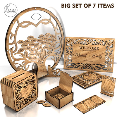 盛大婚禮套裝 - LaserCutano - 001