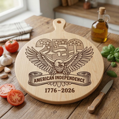 250 Years of American Independence Laser Engraving Design - HappyDesignStudio - 003