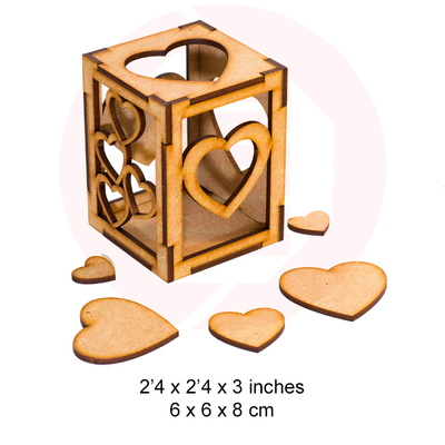 雷射切割 svgheart 燭台 家庭婚禮裝飾模板 - Daniel San - 002