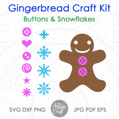 薑餅工藝套件，薑餅餅乾工藝套件 - Artisan Craft - 002