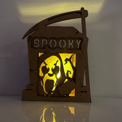 SPOOKY Tombstone Candle Holder | Halloween Lantern 