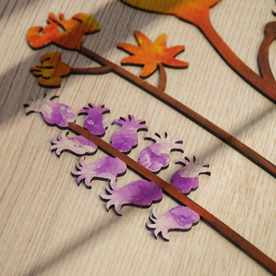 3D Wooden Flower Pot - FLUX Inc - 003