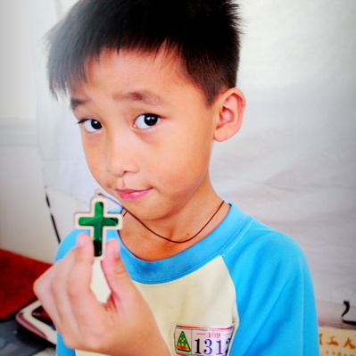 Colorful Crystal Cross Necklace - MulaoLaser - 004