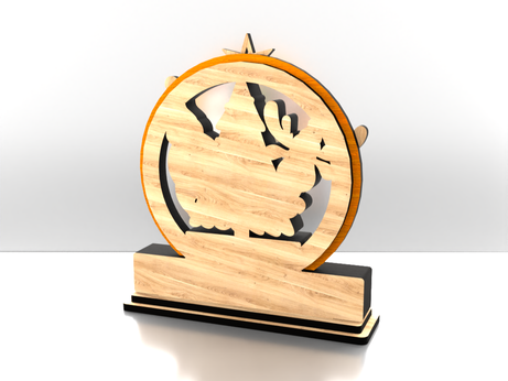 聖誕節倒數日曆 | 聖誕老人和馴鹿降臨節激光 聖誕節倒數日曆 | 聖誕老人和馴鹿降臨節激光 - LaserCutano - 001